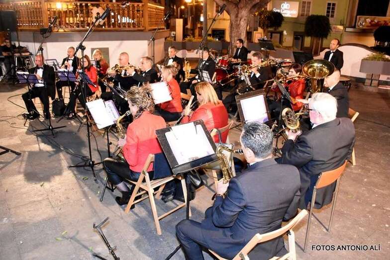 Imagen de archivo de un concierto de la Banda Municipal de Música (Foto TA)